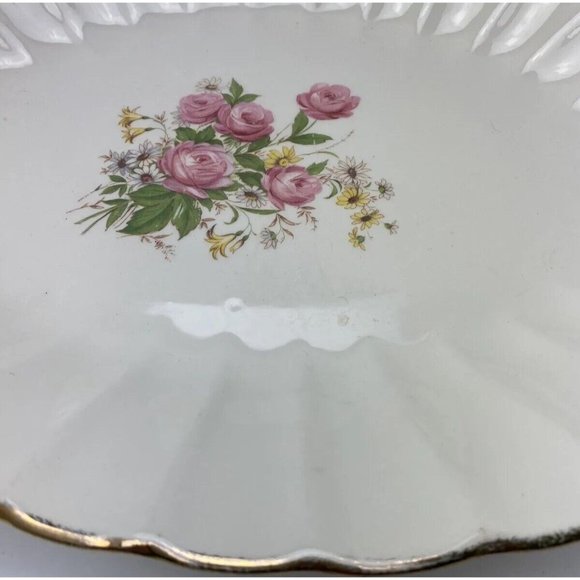 Vintage Floral Large Serving Dish - Picture 7 of 9